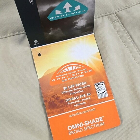 Columbia Women's Silver Ridge Utility Convertible Lightweight Pants Sand Size 16 - Picture 10 of 16